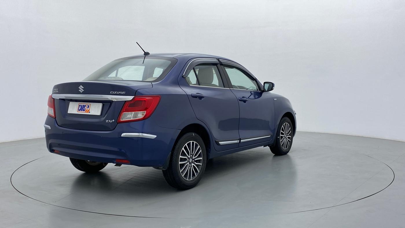2018 Maruti Dzire ZXI Plus, Petrol, Manual, 55,781 km, Right Back Diagonal