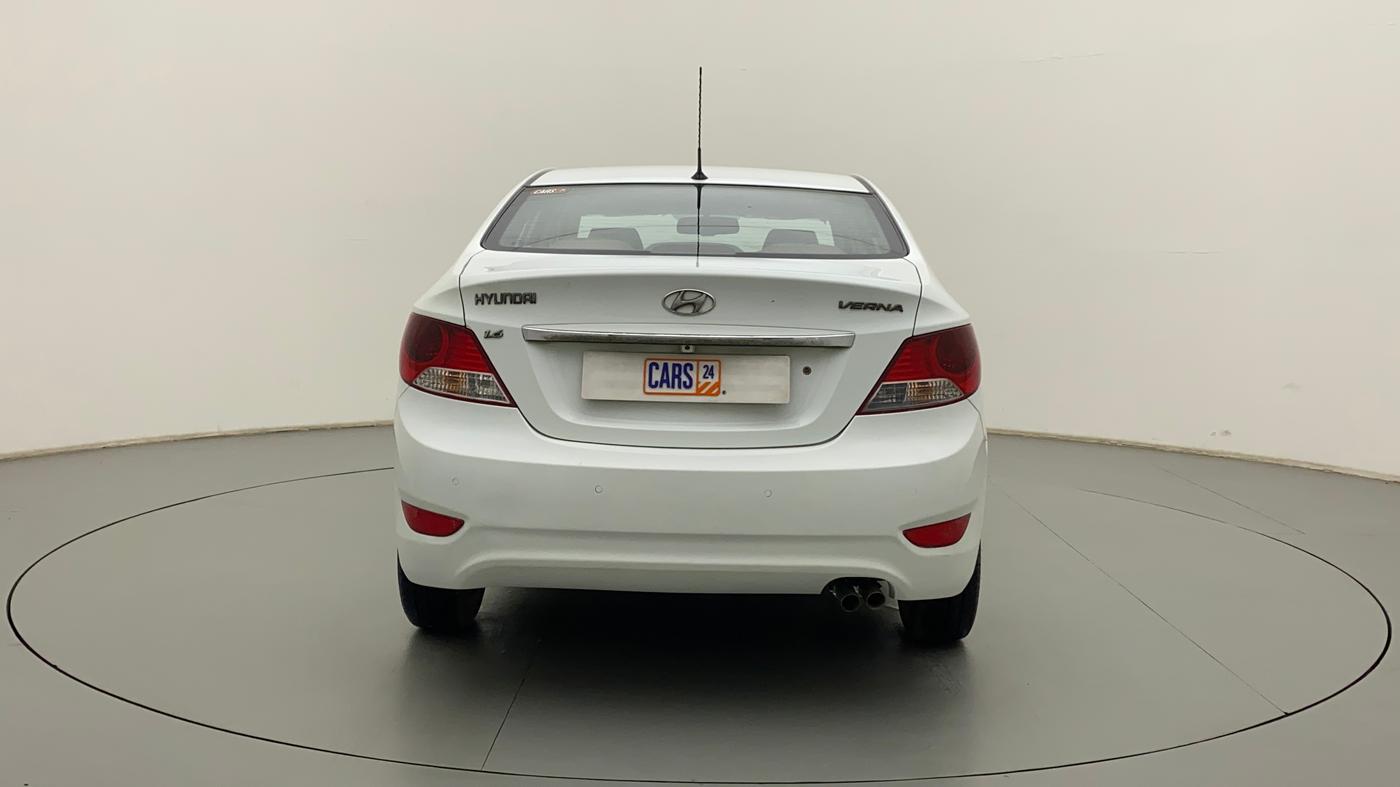 2013 Hyundai Verna FLUIDIC 1.6 VTVT EX, Petrol, Manual, 42,394 km, Back/Rear