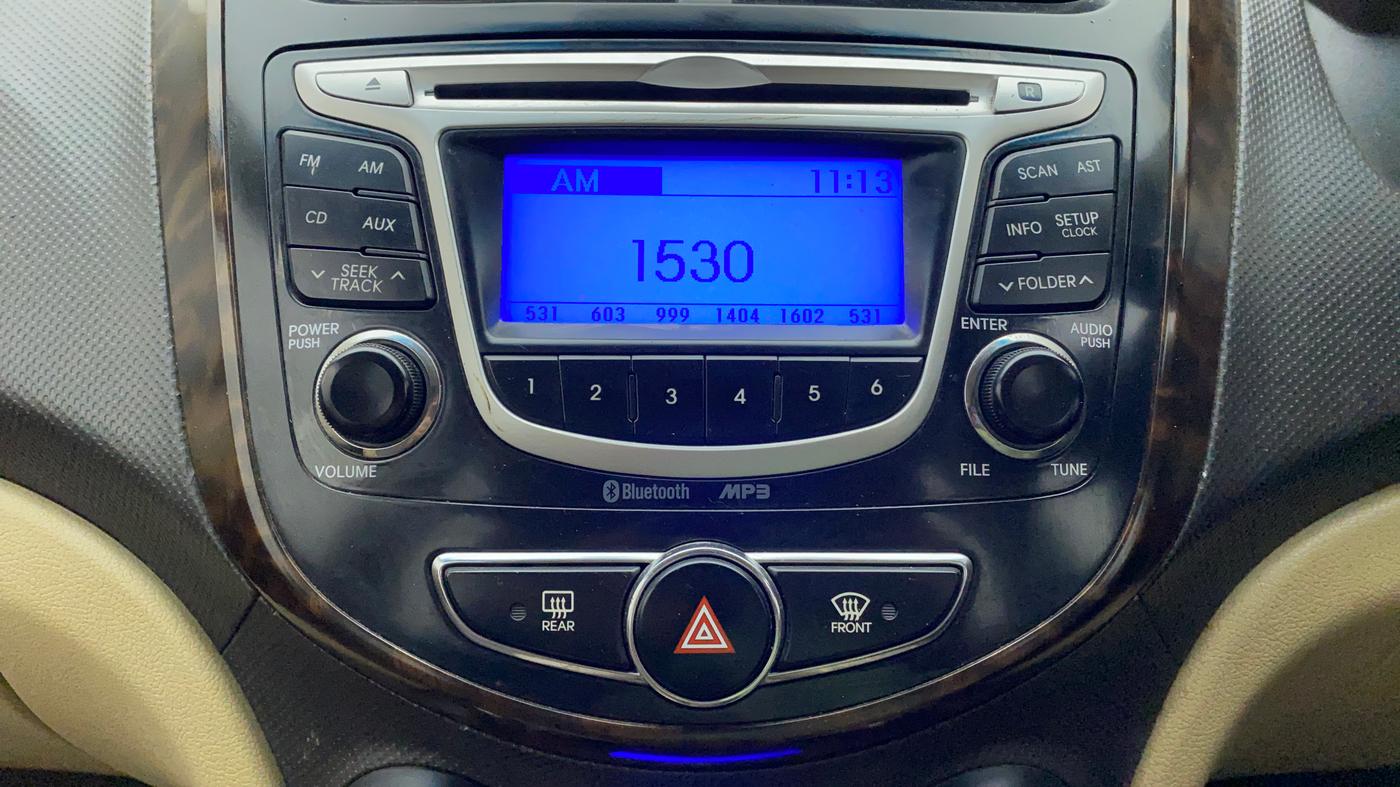 2013 Hyundai Verna FLUIDIC 1.6 VTVT EX, Petrol, Manual, 42,394 km, Infotainment System