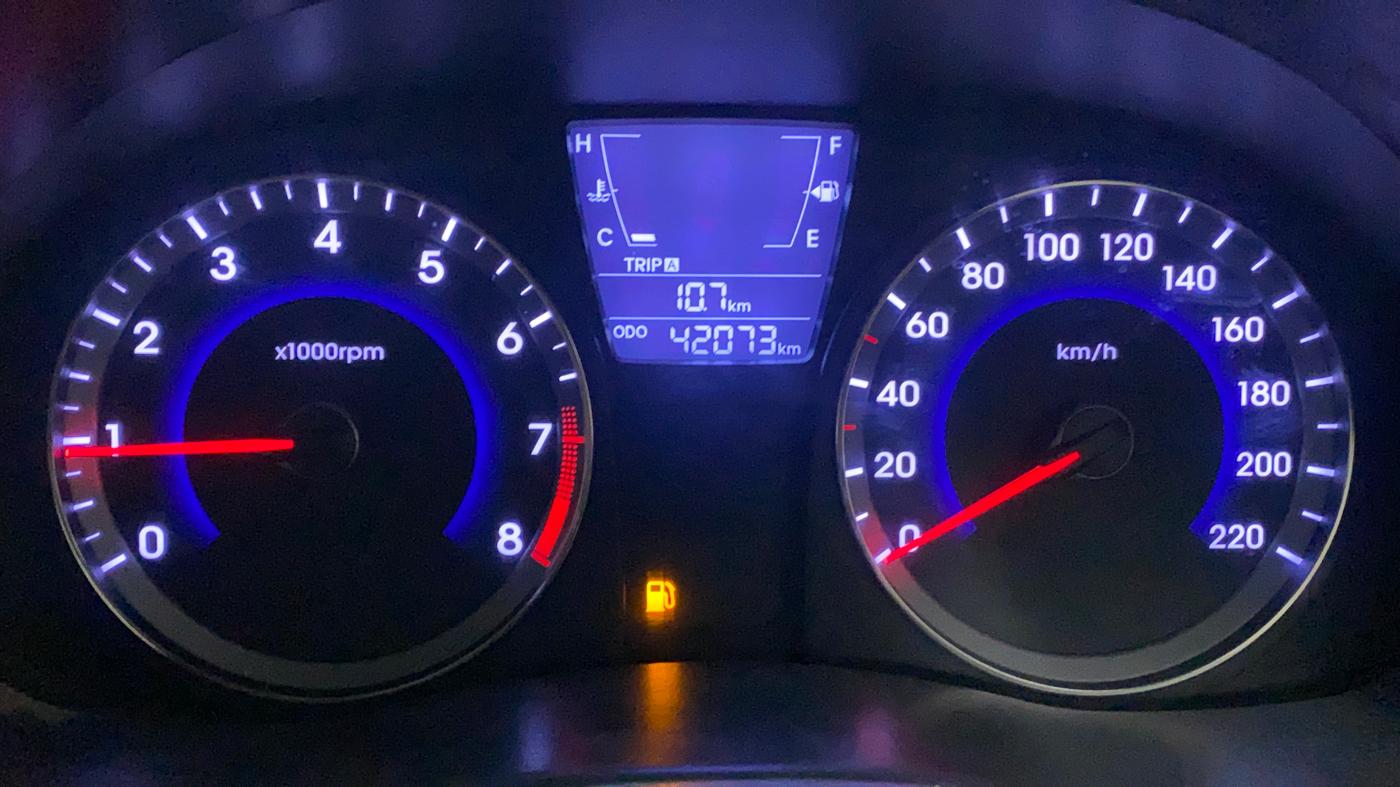 2013 Hyundai Verna FLUIDIC 1.6 VTVT EX, Petrol, Manual, 42,394 km, Odometer Image