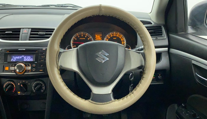 2014 Maruti Swift VXI, Petrol, Manual, 67,573 km, Steering Wheel Close Up