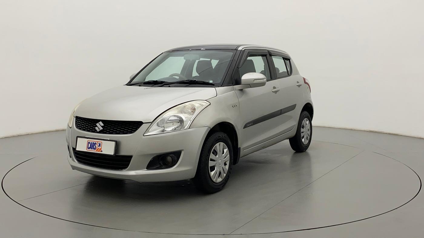 2014 Maruti Swift VXI, Petrol, Manual, 67,573 km, Left Front Diagonal