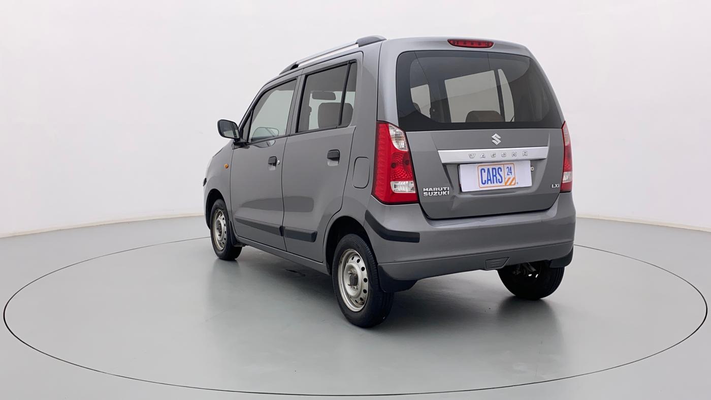 2012 Maruti Wagon R 1.0 LXI, Petrol, Manual, 73,531 km, Left Back Diagonal