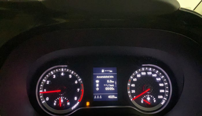 2024 Hyundai AURA SX 1.2, Petrol, Manual, 4,007 km, Odometer Image
