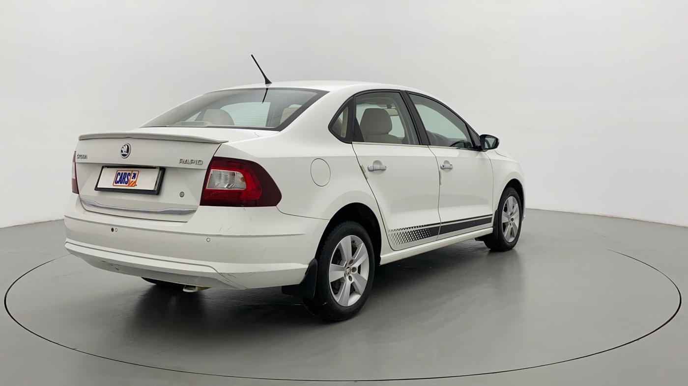 2020 Skoda Rapid ACTIVE 1.0 TSI, Petrol, Manual, 32,759 km, Right Back Diagonal