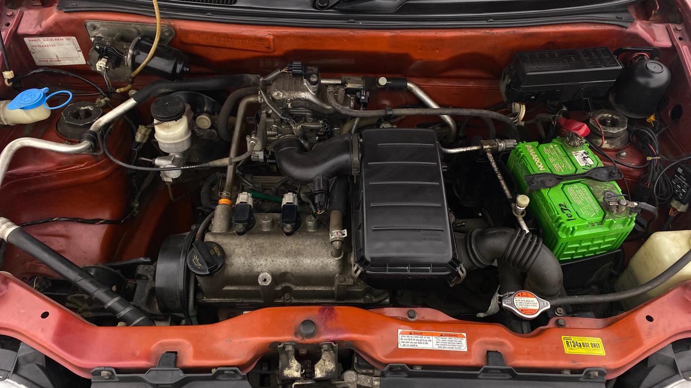 2012 Maruti Alto LXI, Petrol, Manual, 48,813 km, Open Bonet