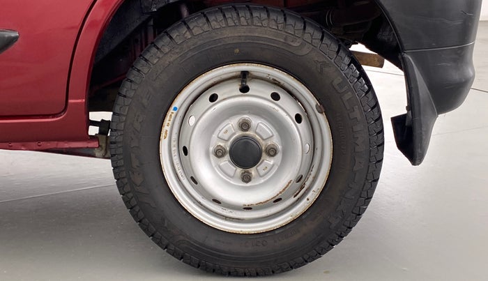 2012 Maruti Alto LXI, Petrol, Manual, 48,813 km, Left Rear Wheel