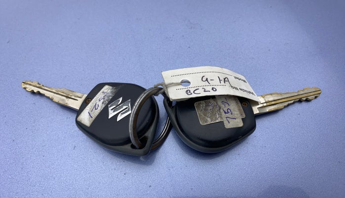 2016 Maruti Wagon R 1.0 VXI, Petrol, Manual, 79,850 km, Key Close Up