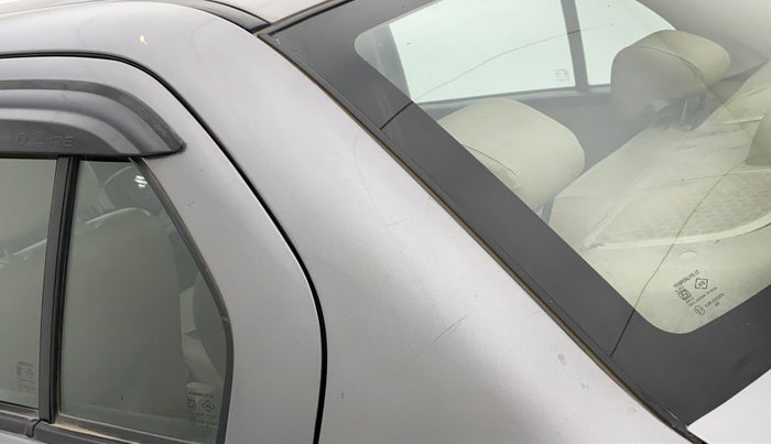 2014 Maruti Swift Dzire VXI, Petrol, Manual, 27,172 km, Left C pillar - Minor scratches