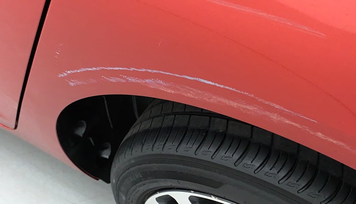 2021 Tata ALTROZ XZ PLUS I-TURBO PETROL, Petrol, Manual, 16,427 km, Left quarter panel - Minor scratches