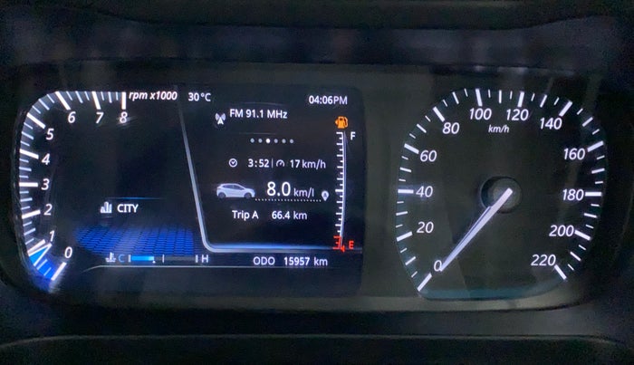 2021 Tata ALTROZ XZ PLUS I-TURBO PETROL, Petrol, Manual, 16,427 km, Odometer Image