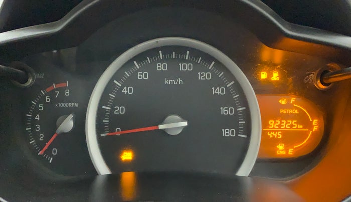 2018 Maruti Celerio VXI CNG, CNG, Manual, 92,325 km, Odometer Image