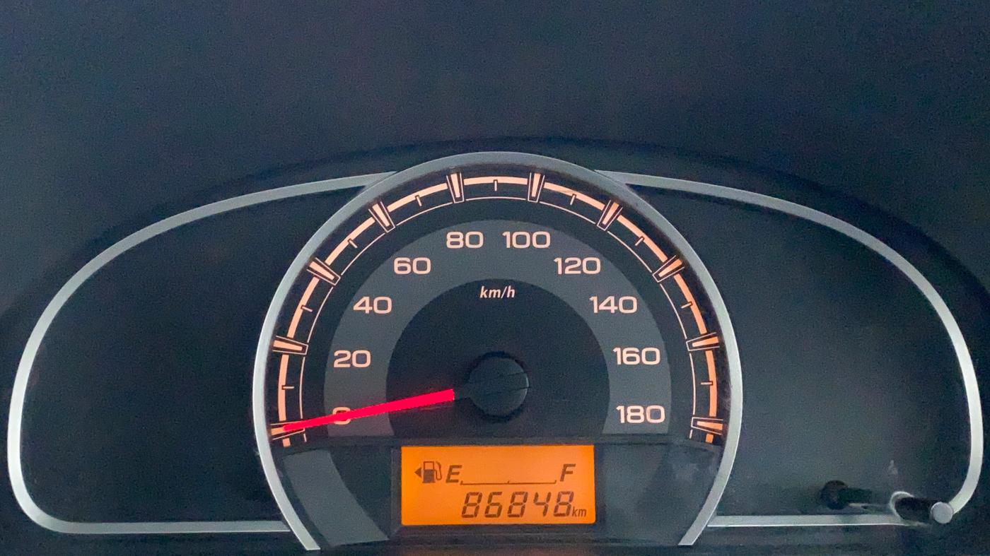 2017 Maruti Alto 800 LXI, Petrol, Manual, 87,031 km, Odometer Image