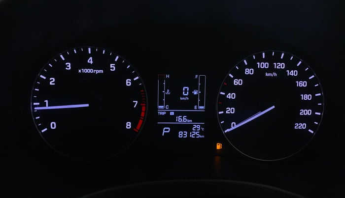 2018 Hyundai Creta SX AT 1.6 PETROL, Petrol, Automatic, 83,121 km, Odometer Image