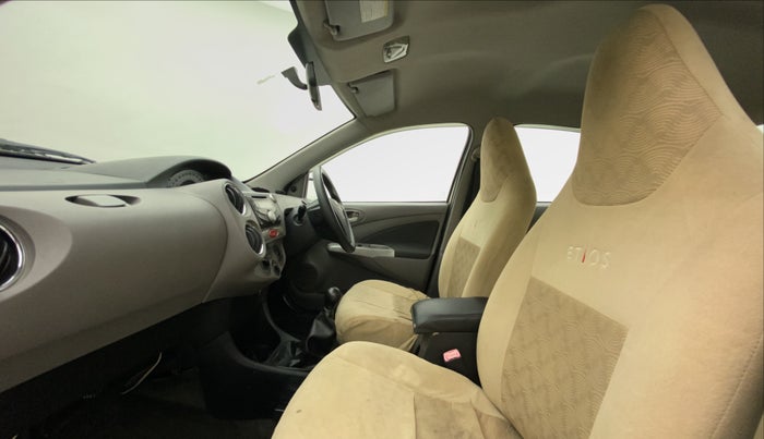 2011 Toyota Etios V, Petrol, Manual, 93,940 km, Right Side Front Door Cabin