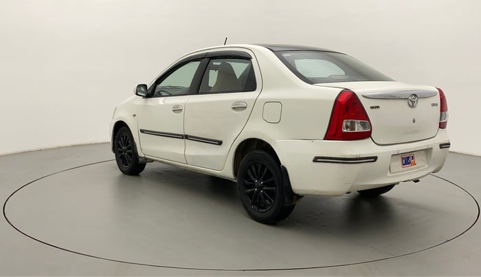 2011 Toyota Etios V, Petrol, Manual, 93,940 km, Left Back Diagonal