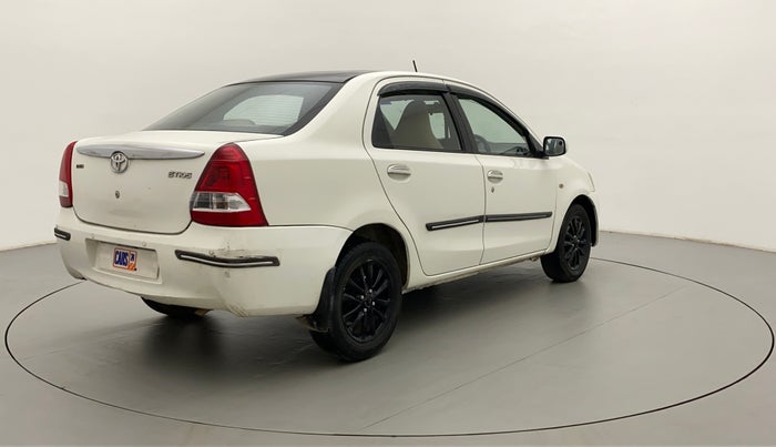 2011 Toyota Etios V, Petrol, Manual, 93,940 km, Right Back Diagonal