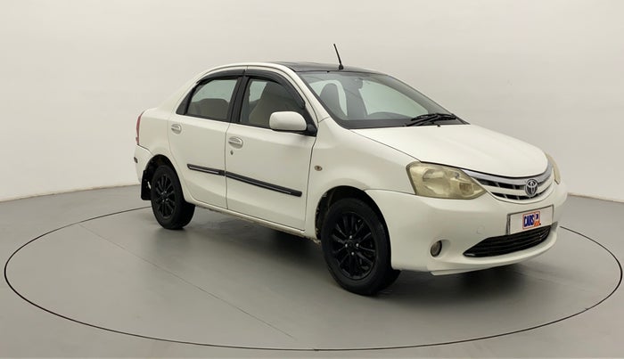 2011 Toyota Etios V, Petrol, Manual, 93,940 km, Right Front Diagonal