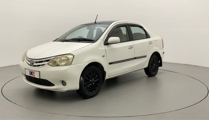 2011 Toyota Etios V, Petrol, Manual, 93,940 km, Left Front Diagonal