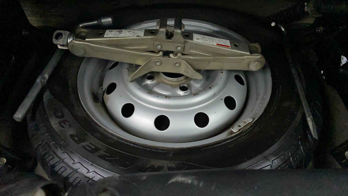 2014 Maruti Wagon R 1.0 LXI CNG, CNG, Manual, 73,582 km, Spare Tyre