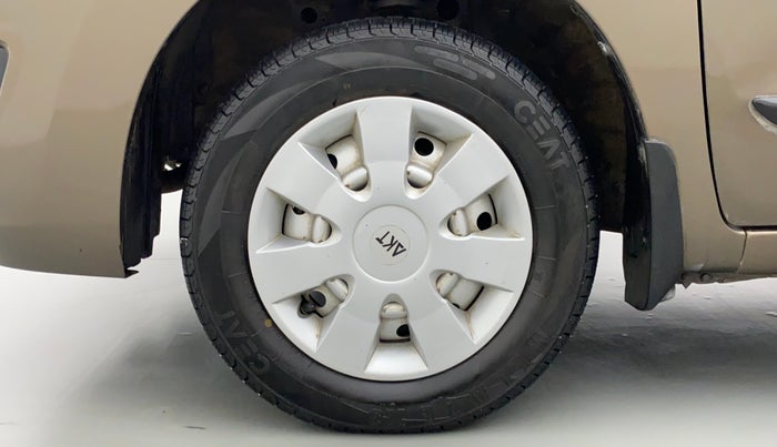 2014 Maruti Wagon R 1.0 LXI CNG, CNG, Manual, 73,582 km, Left Front Wheel