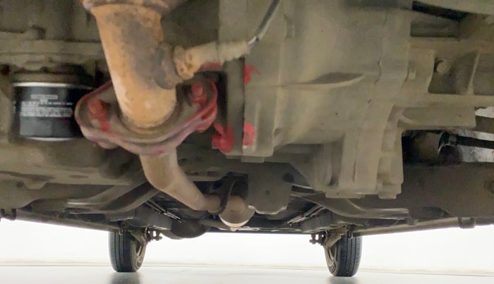 2014 Maruti Wagon R 1.0 LXI CNG, CNG, Manual, 73,582 km, Front Underbody