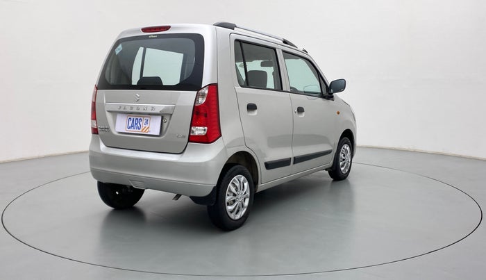 2016 Maruti Wagon R 1.0 LXI CNG, CNG, Manual, 79,295 km, Right Back Diagonal