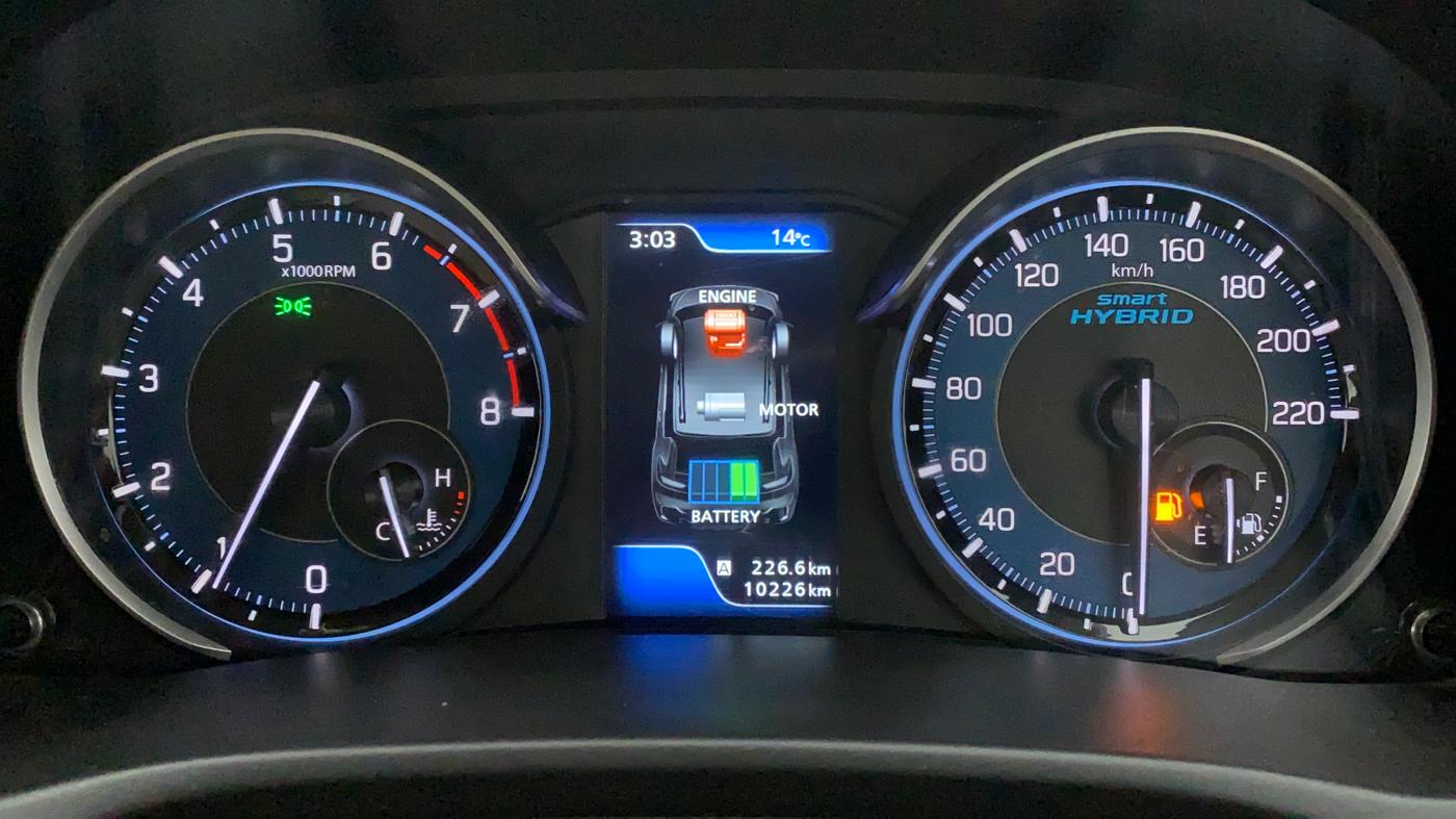 2021 Maruti Ertiga ZXI Plus SHVS, Petrol, Manual, 10,351 km, Odometer Image