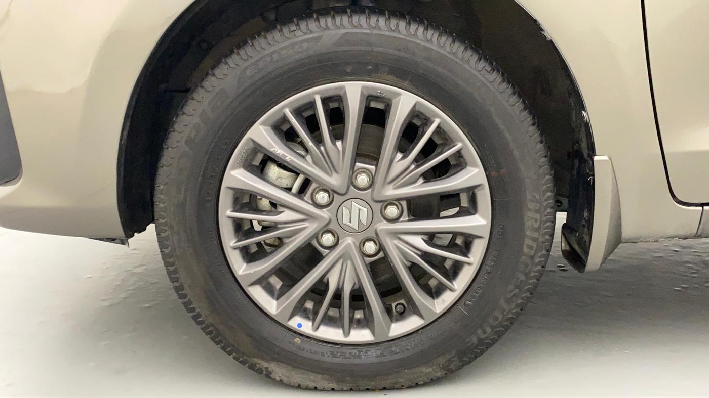 2021 Maruti Ertiga ZXI Plus SHVS, Petrol, Manual, 10,351 km, Left Front Wheel
