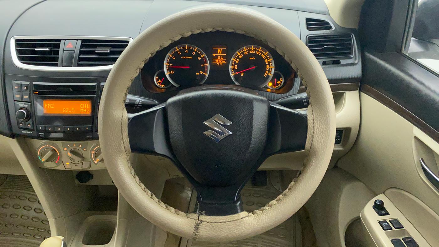 2016 Maruti Swift Dzire VXI AMT, Petrol, Automatic, 45,652 km, Steering Wheel Close Up