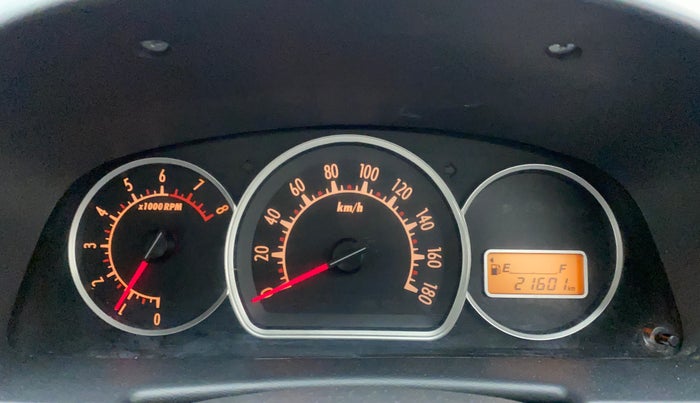 2014 Maruti Alto K10 VXI, Petrol, Manual, 21,600 km, Odometer Image