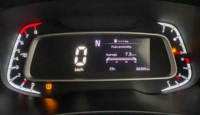 2020 KIA SONET GTX PLUS 1.0 IMT, Petrol, Manual, 66,365 km, Odometer Image