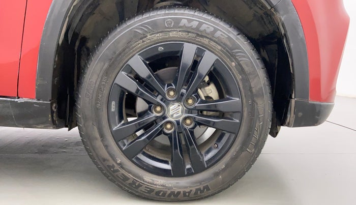 2019 Maruti Vitara Brezza ZDI AMT, Diesel, Automatic, 7,596 km, Right Front Wheel