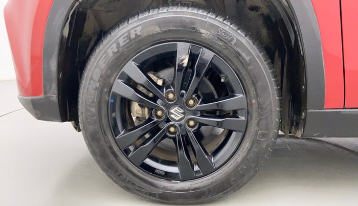 2019 Maruti Vitara Brezza ZDI AMT, Diesel, Automatic, 7,596 km, Left Front Wheel