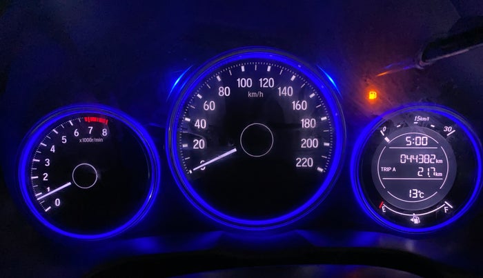 2016 Honda City 1.5L I-VTEC VX (O) MT, Petrol, Manual, 44,368 km, Odometer Image