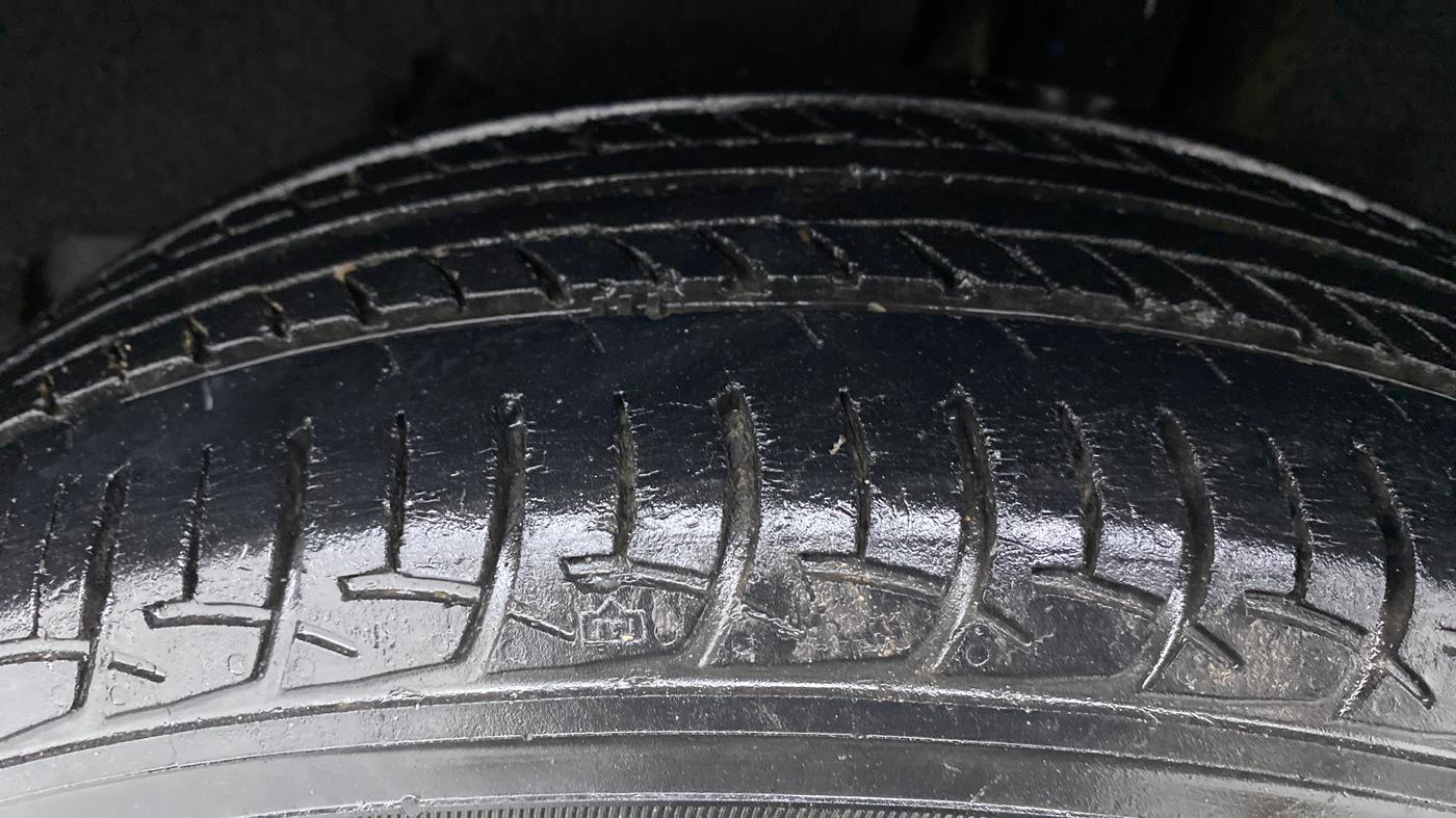 2018 Maruti Baleno DELTA 1.2 K12, Petrol, Manual, 92,178 km, Left Rear Tyre Tread