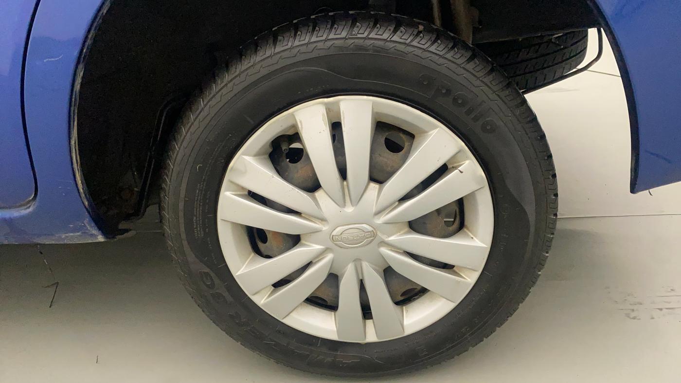 2017 Datsun Go Plus T, Petrol, Manual, 20,579 km, Left Rear Wheel
