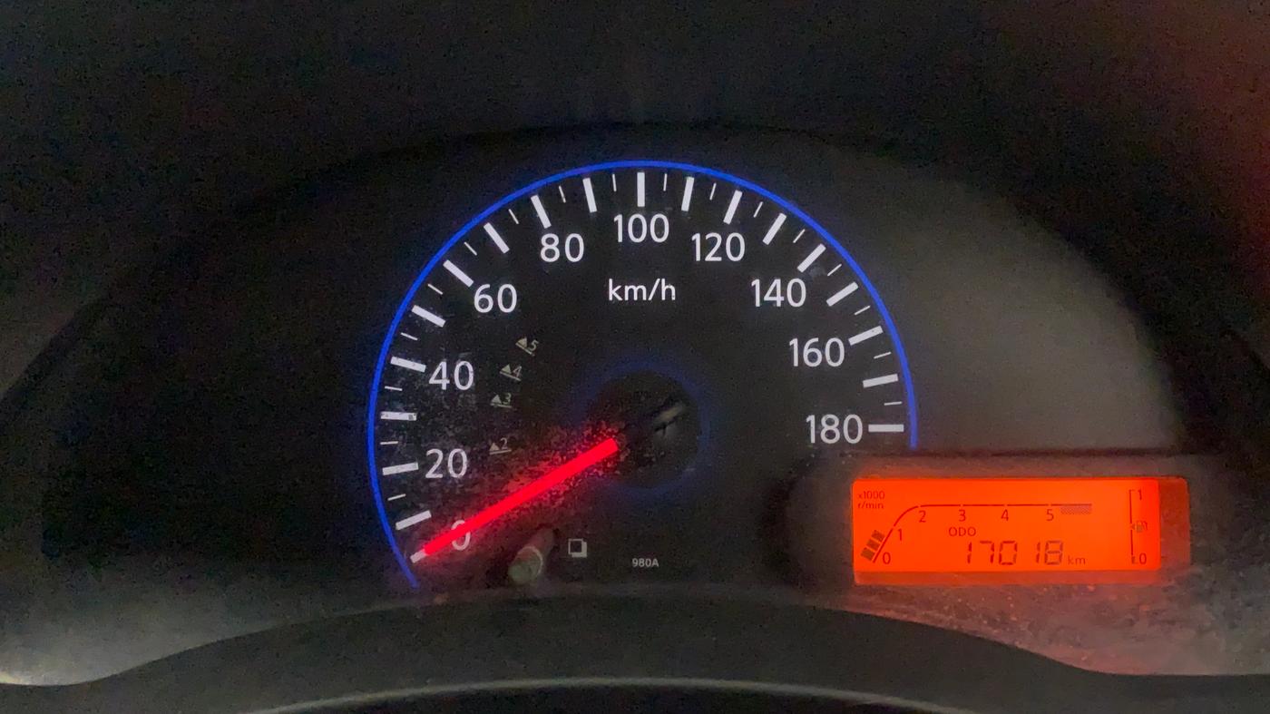 2017 Datsun Go Plus T, Petrol, Manual, 20,579 km, Odometer Image