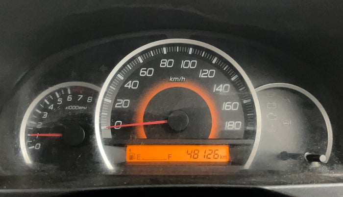 2015 Maruti Wagon R 1.0 VXI, Petrol, Manual, 48,072 km, Odometer Image
