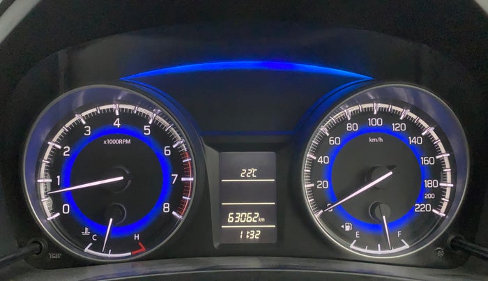 2015 Maruti Baleno DELTA PETROL 1.2, Petrol, Manual, 63,053 km, Odometer Image