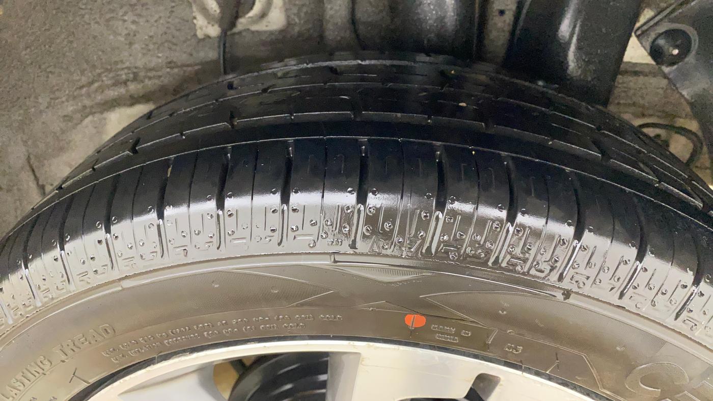 2016 Hyundai i20 Active 1.2 S, CNG, Manual, 67,663 km, Left Rear Tyre Tread