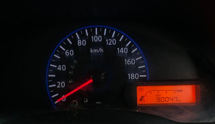 2014 Datsun Go T, Petrol, Manual, 90,047 km, Odometer Image