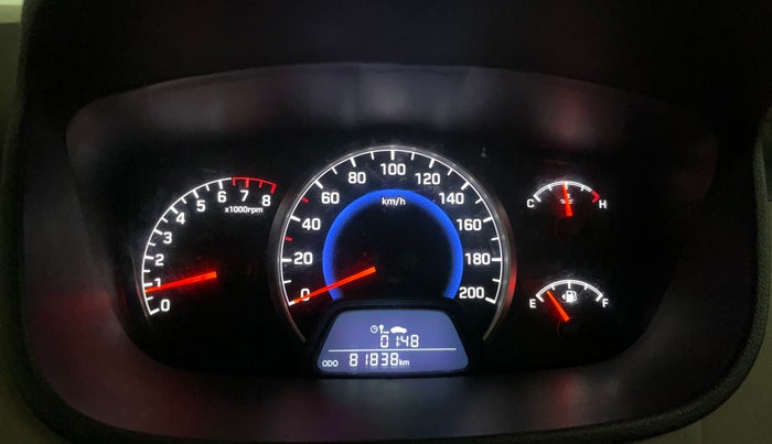 2018 Hyundai Grand i10 SPORTZ 1.2 KAPPA VTVT, Petrol, Manual, 81,830 km, Odometer Image