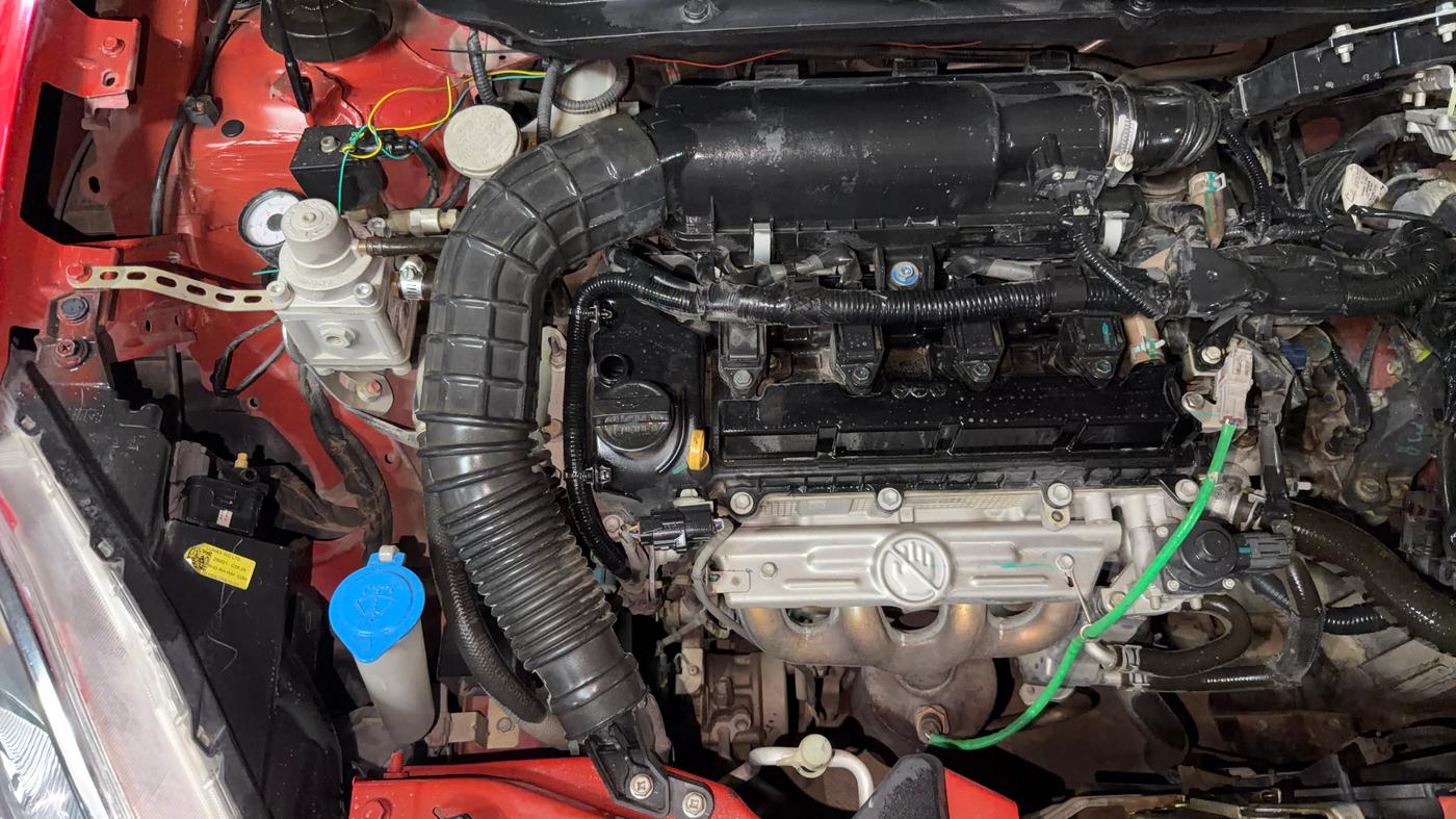 2021 Maruti Swift VXI, CNG, Manual, 62,963 km, Engine View - Right