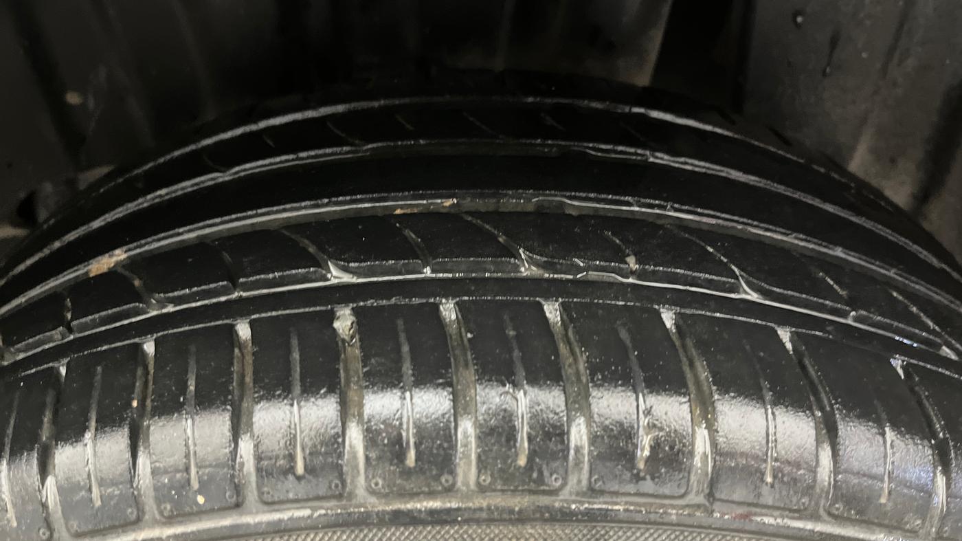 2023 Maruti Baleno SIGMA PETROL 1.2, Petrol, Manual, 41,157 km, Left Rear Tyre Tread