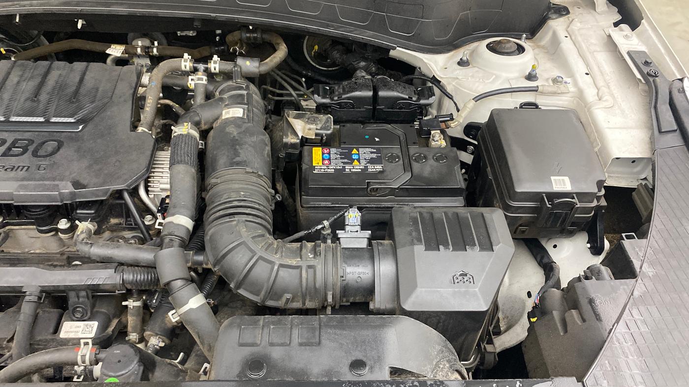 2023 KIA SELTOS 1.5 GTX+ TURBO GDI PETROL DCT, Petrol, Automatic, 26,971 km, Engine View - Left