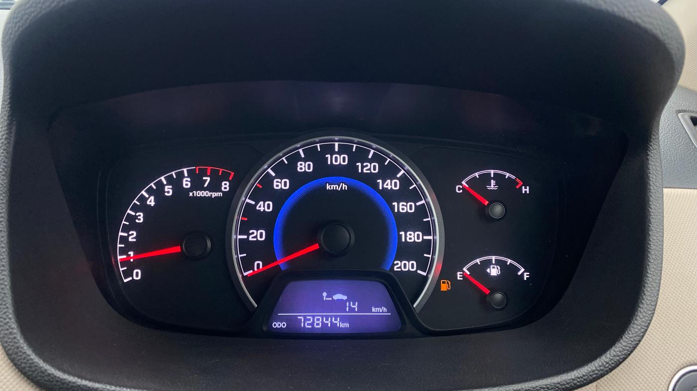 2013 Hyundai Grand i10 ASTA (O) 1.2 KAPPA VTVT, Petrol, Manual, 72,843 km, Odometer Image