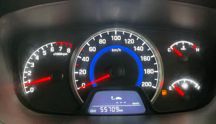 2019 Hyundai Grand i10 SPORTZ 1.2 KAPPA VTVT, Petrol, Manual, 55,656 km, Odometer Image