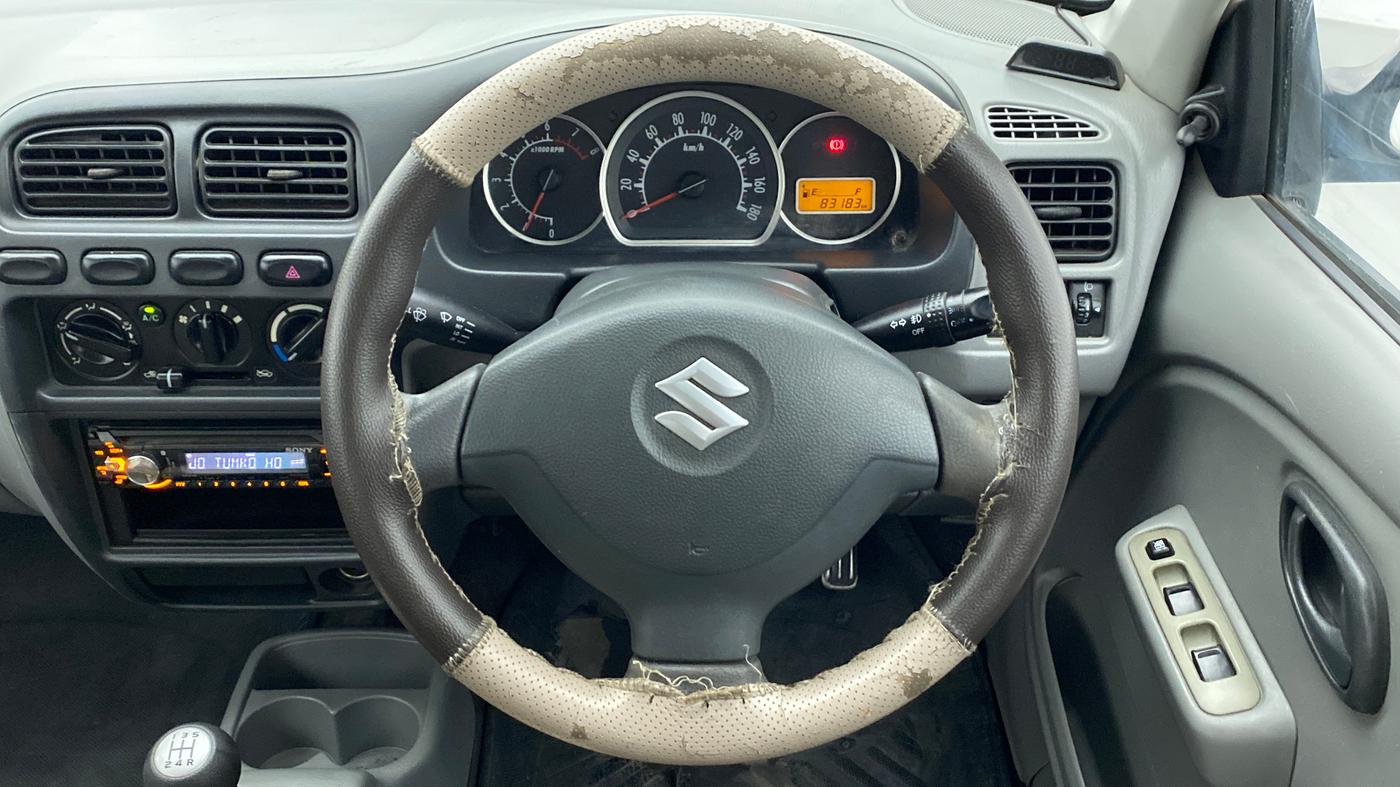 2014 Maruti Alto K10 VXI, Petrol, Manual, 83,182 km, Steering Wheel Close Up