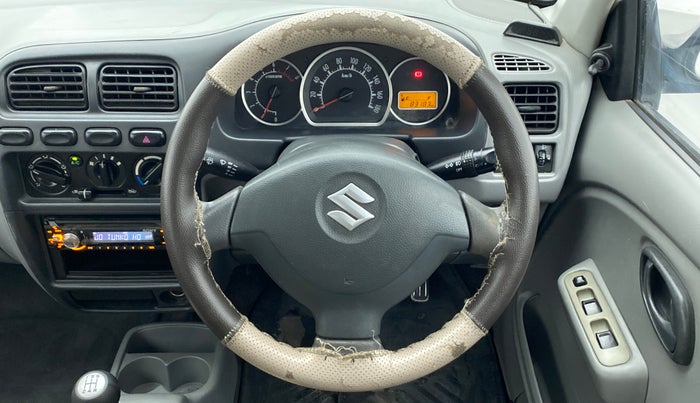 2014 Maruti Alto K10 VXI, Petrol, Manual, 83,182 km, Steering Wheel Close Up